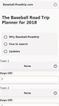 Mobile Screenshot of baseball-roadtrip.com