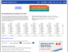 Tablet Screenshot of baseball-roadtrip.com